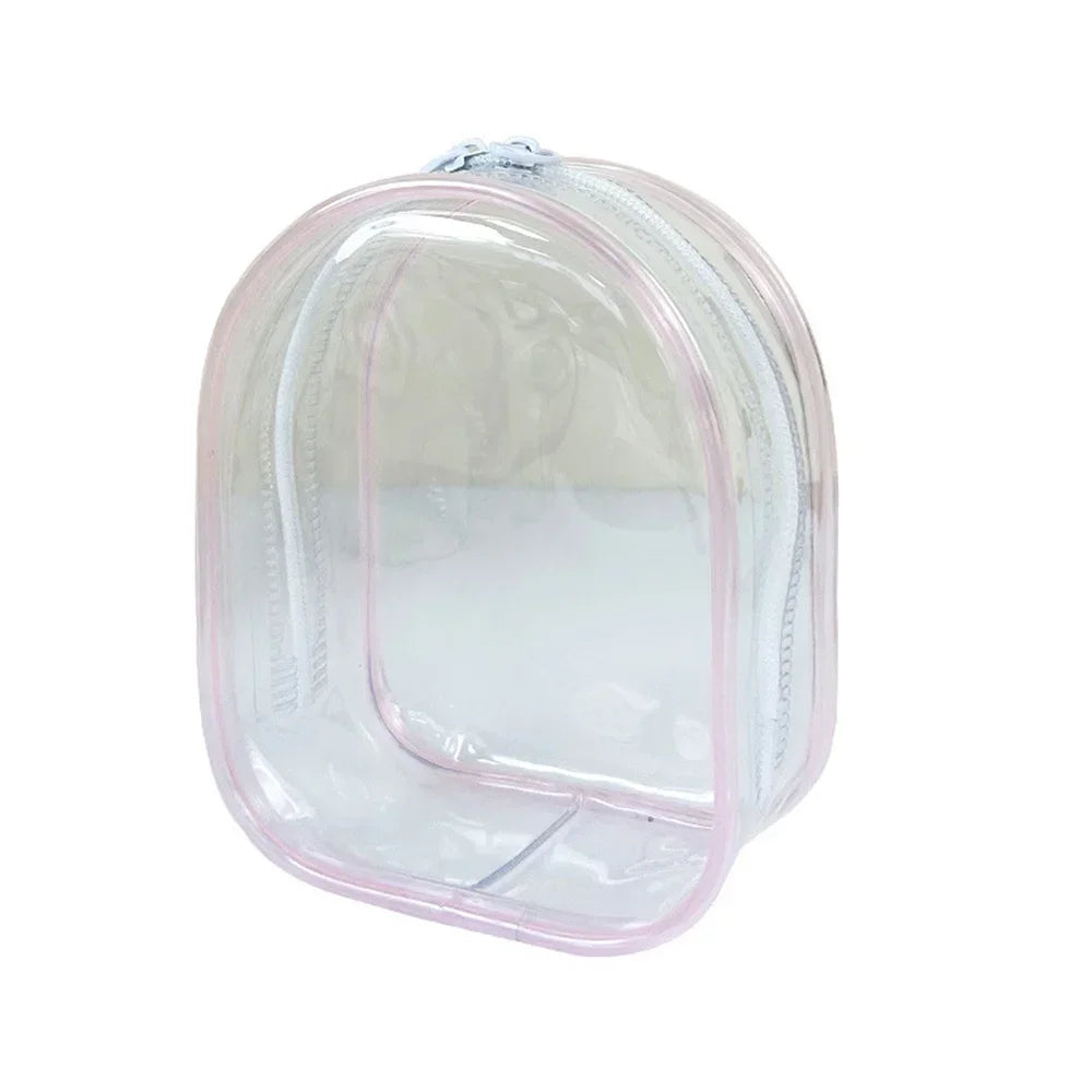 Clear Display Crossbody Bag with Keychain