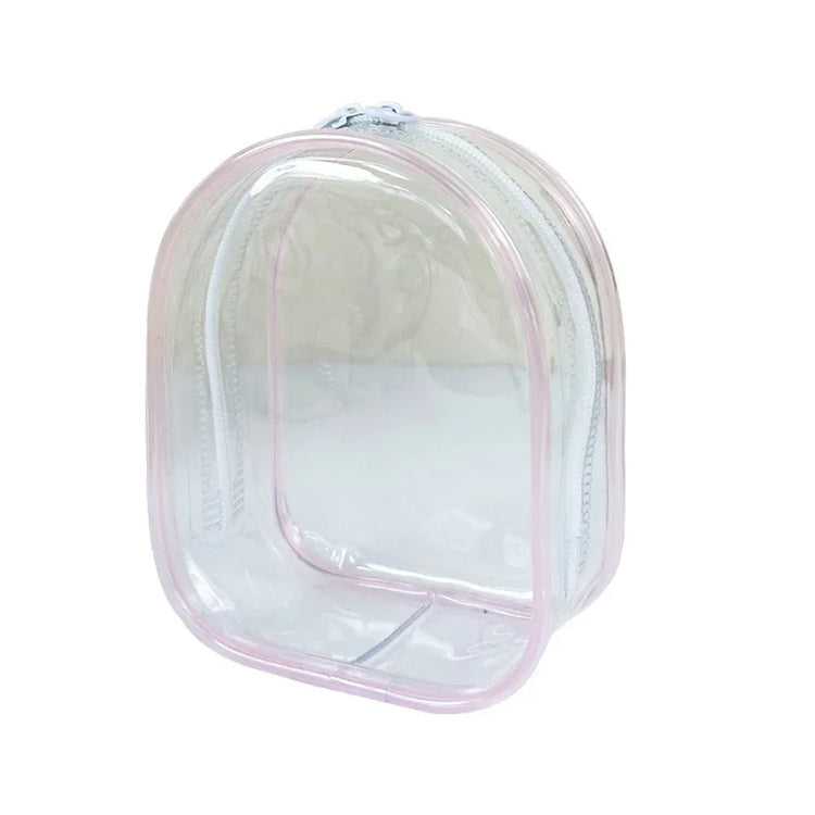 Clear Display Crossbody Bag with Keychain