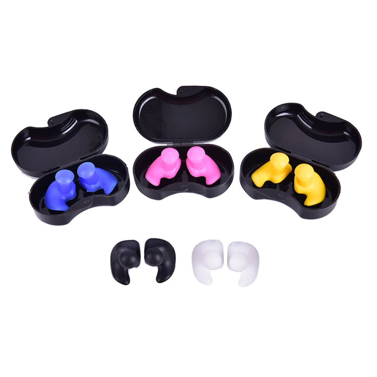 Silicone Anti-Noise Protection Earplugs