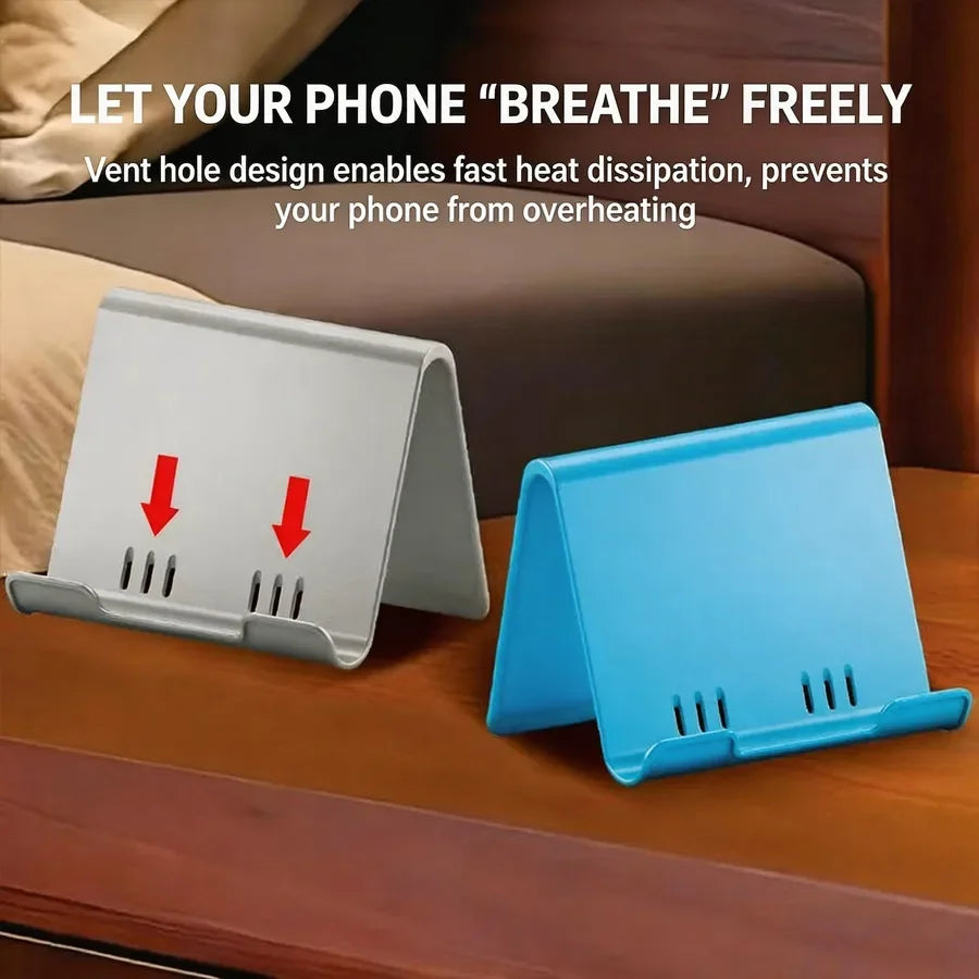 Foldable Phone Holder Adjustable Portable Stand Multi Device Anti Slip Stable Stand for Handheld Devices