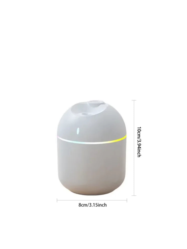 USB Cool Mist Humidifier with Night Light – 270ml