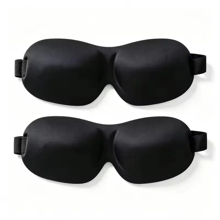 3D Memory Foam Sleep Masks – 2 Pack