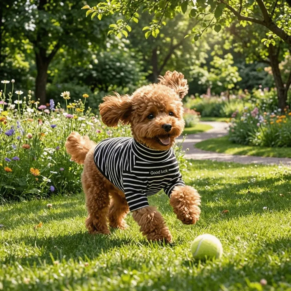 High-Neck Dog Sweater
