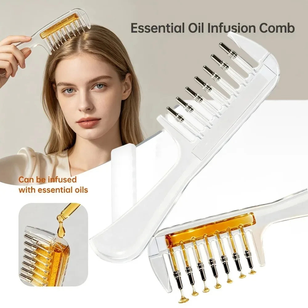 Scalp Applicator Comb for Hair Oil and Serum