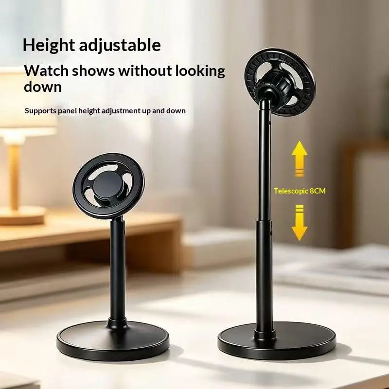 Telescopic Magnetic Phone Stand with 360 Rotation