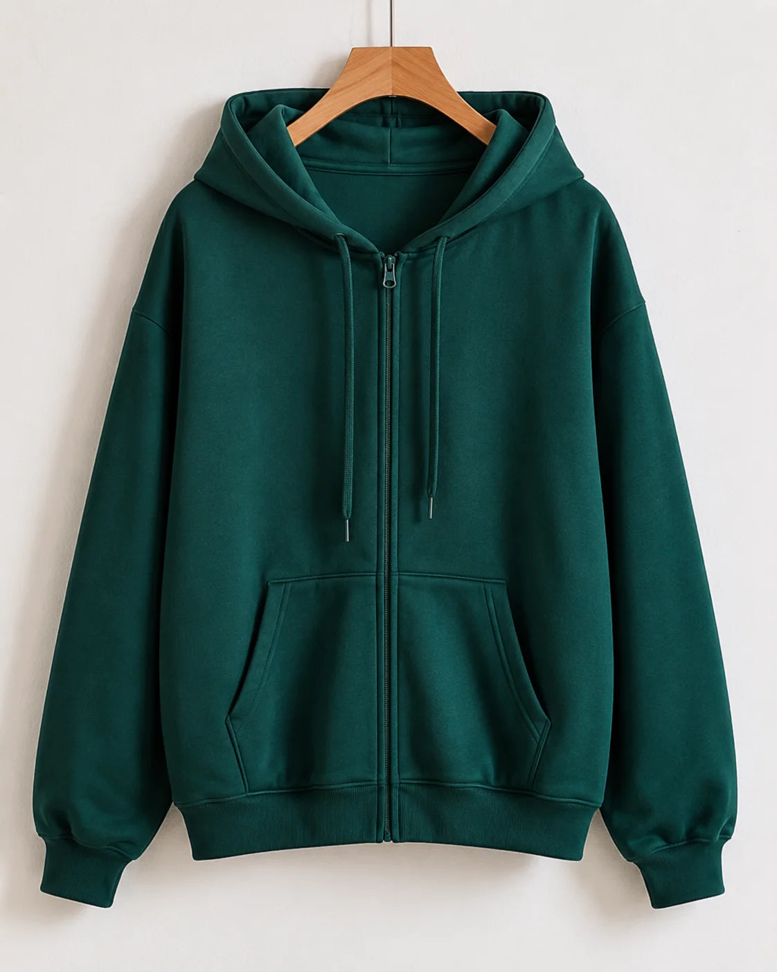 Women’s Oversized Zip-Up Hoodie