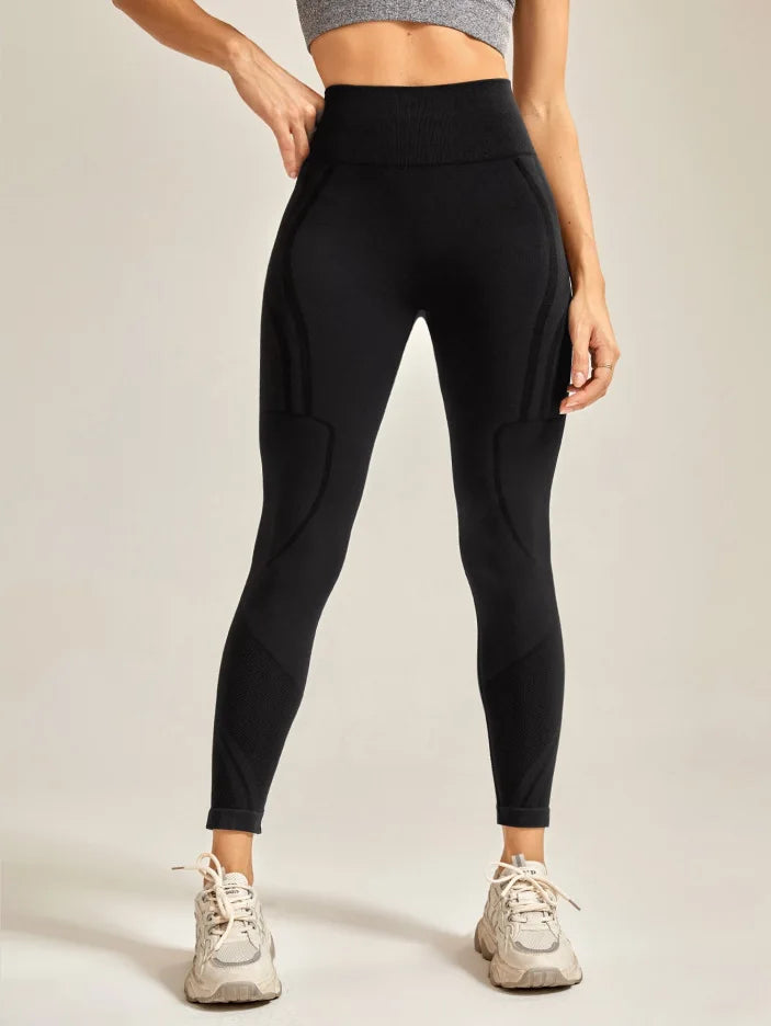 Seamless High Waist Push Up Yoga Leggings - Fitness Gym for Women
