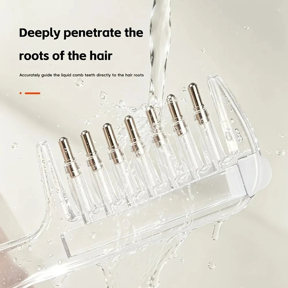Scalp Applicator Comb for Hair Oil and Serum