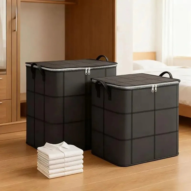 Foldable Storage Organizer for Bedding & Clothes