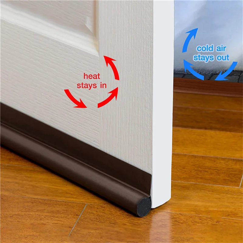 Adjustable Under-Door Draft Stopper
