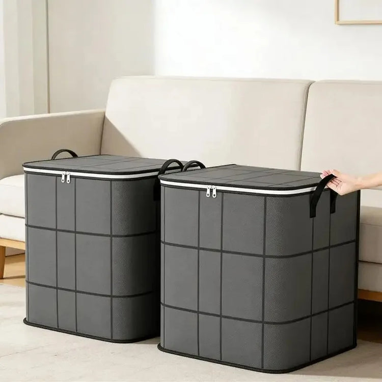 Foldable Storage Organizer for Bedding & Clothes