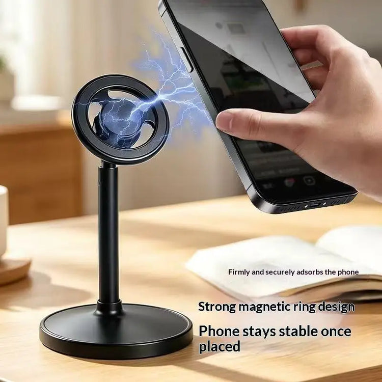 Telescopic Magnetic Phone Stand with 360 Rotation