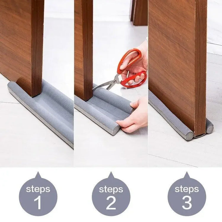 Peel-and-Stick Door Draft Seal