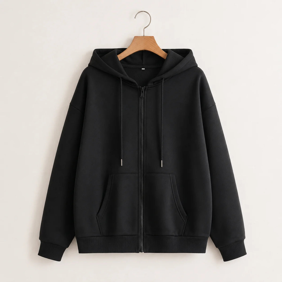 Women’s Oversized Zip-Up Hoodie