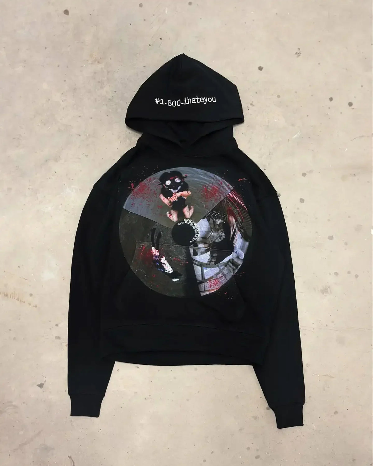 Oversized Y2K Graphic Hoodie