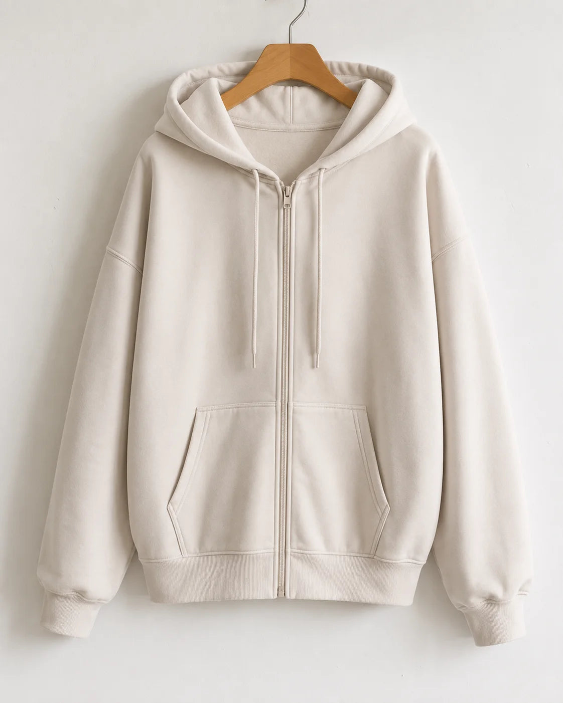 Women’s Oversized Zip-Up Hoodie
