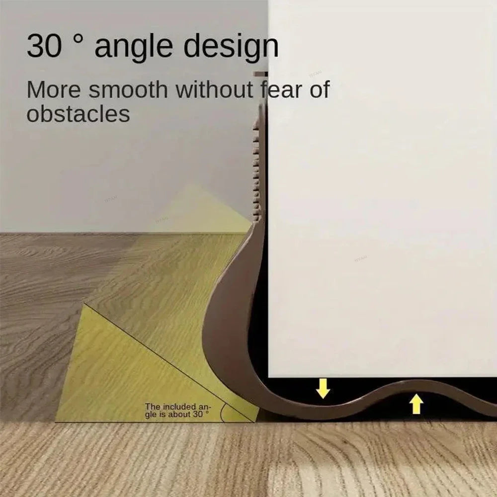 Flexible Under-Door Draft Stopper & Weather Seal