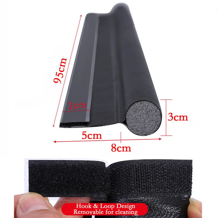 Adjustable Under-Door Draft Stopper