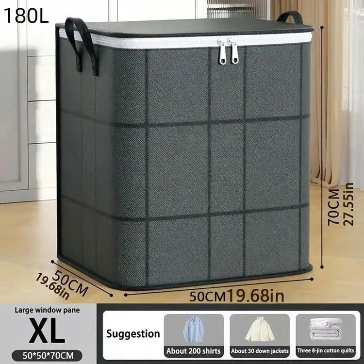 Foldable Storage Organizer for Bedding & Clothes