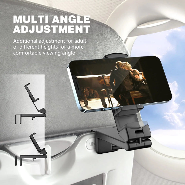 TravelFold - Foldable Airplane Phone Mount