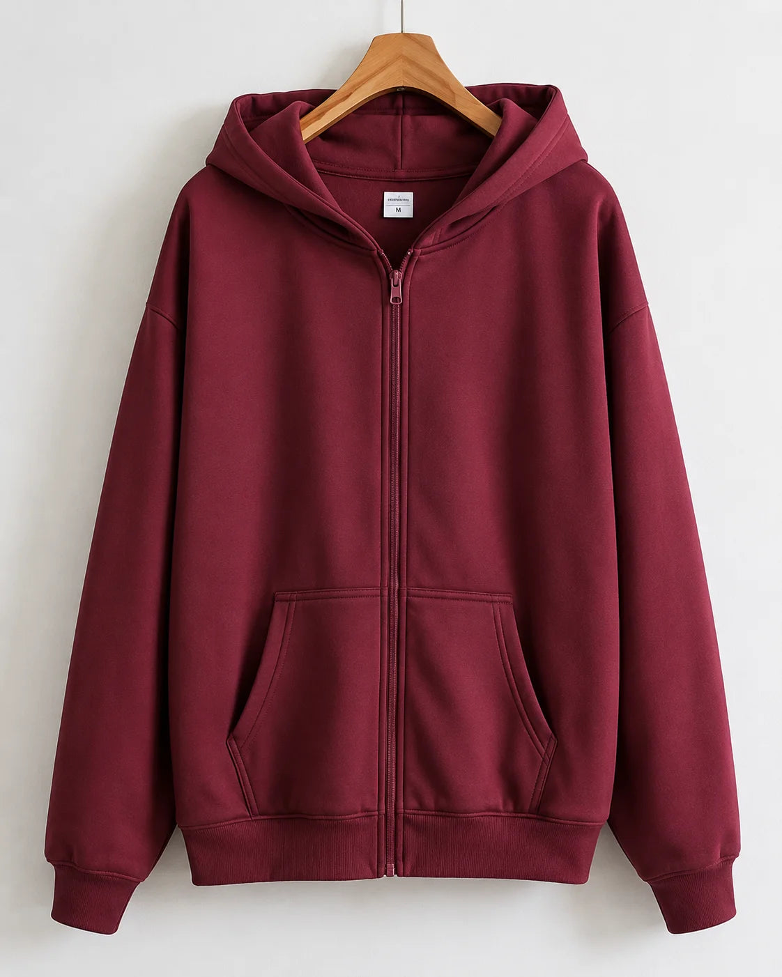 Women’s Oversized Zip-Up Hoodie
