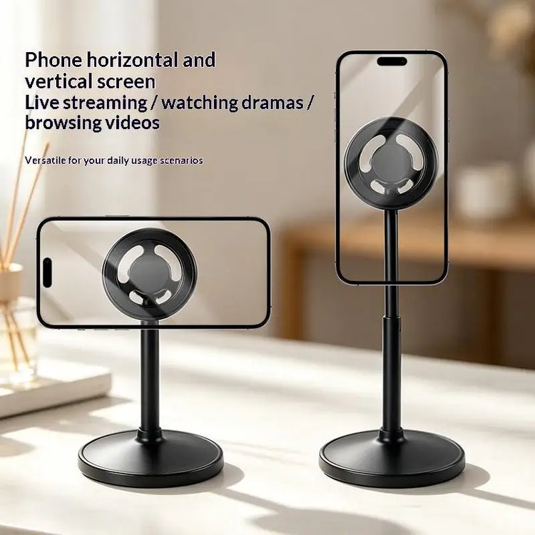 Telescopic Magnetic Phone Stand with 360 Rotation