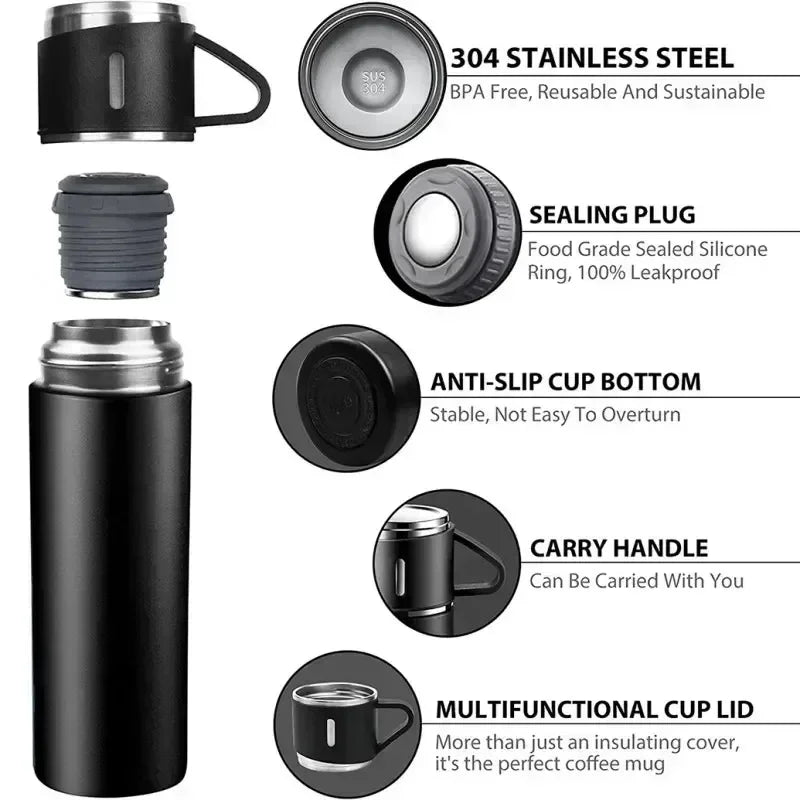 500ml Stainless Steel Insulated Bottle