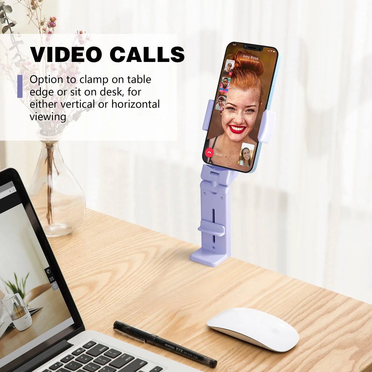 TravelFold - Foldable Airplane Phone Mount