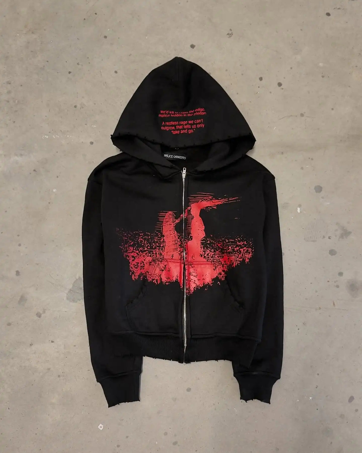 Oversized Y2K Graphic Hoodie