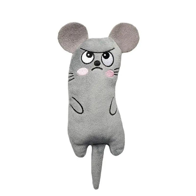 Pet Expressive Interactive Bite Resistance Mouse Toy