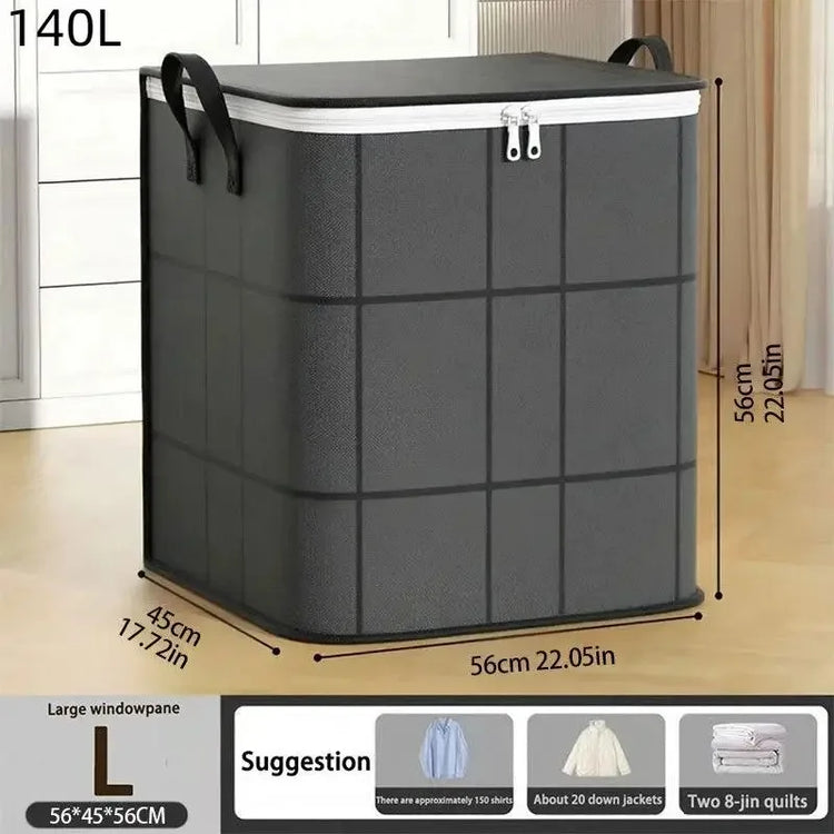 Foldable Storage Organizer for Bedding & Clothes