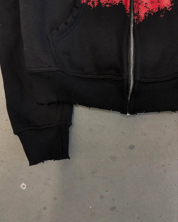 Oversized Y2K Graphic Hoodie