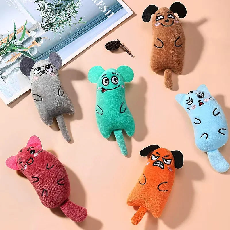 Pet Expressive Interactive Bite Resistance Mouse Toy