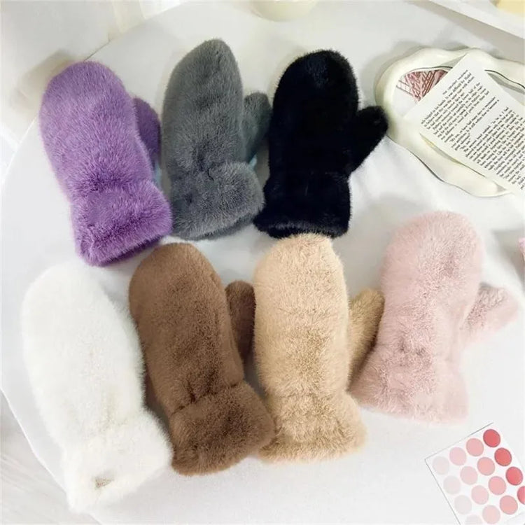 Women’s Plush-Lined Winter Gloves