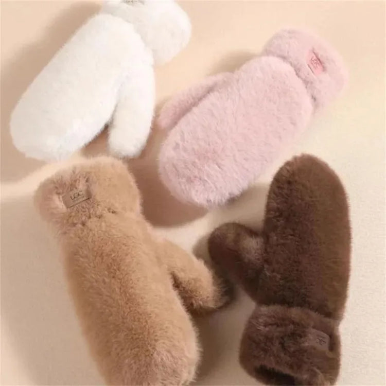 Women’s Plush-Lined Winter Gloves
