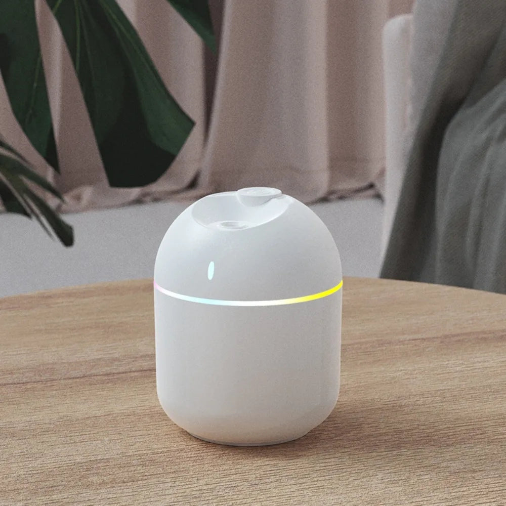 USB Cool Mist Humidifier with Night Light – 270ml