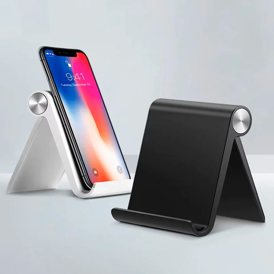 Foldable Phone Holder Adjustable Portable Stand Multi Device Anti Slip Stable Stand for Handheld Devices