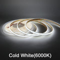 IP68 Waterproof COB LED Strip Lights - 1m, 3m & 5m